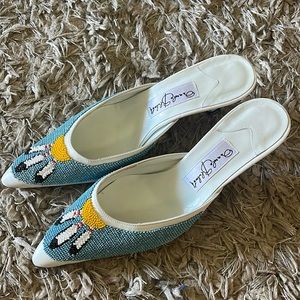 Manolo Blahnik kitten heels